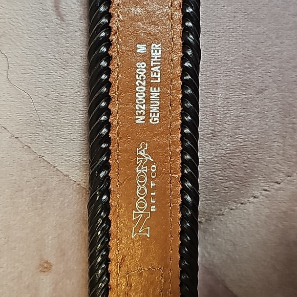 Nacona Southwest Leather Belt - Picture 6 of 6